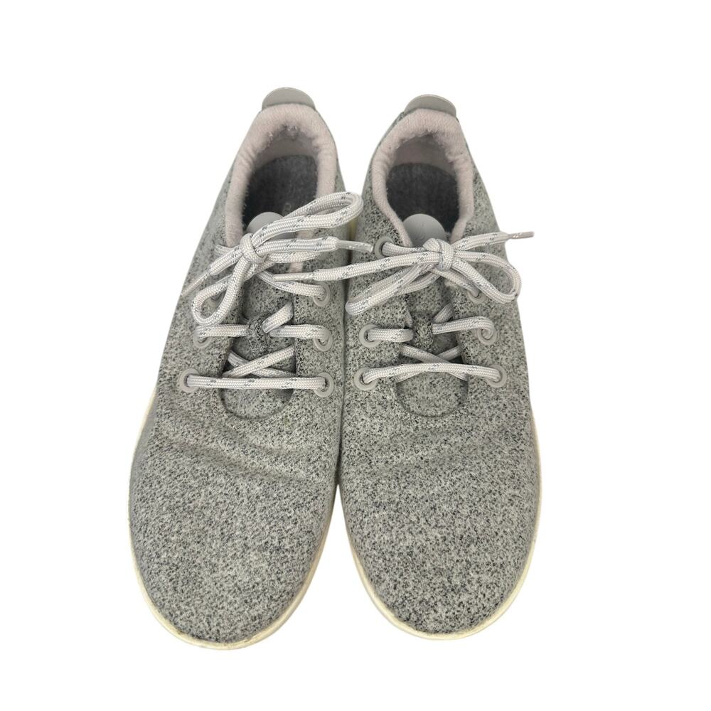 Allbirds Men's Wool Runners lace up "Natural Grey" walking comfort Size 10